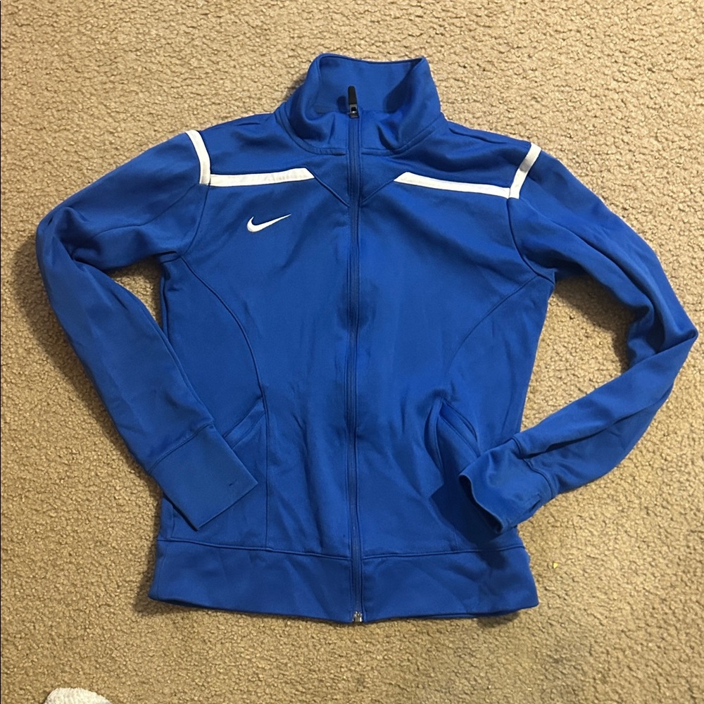 Nike Women's Royal Blue Bomber Jacket